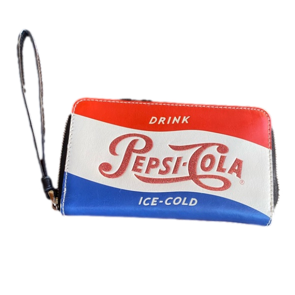 Coach Handbags - Coach Pepsi Cola wristlet